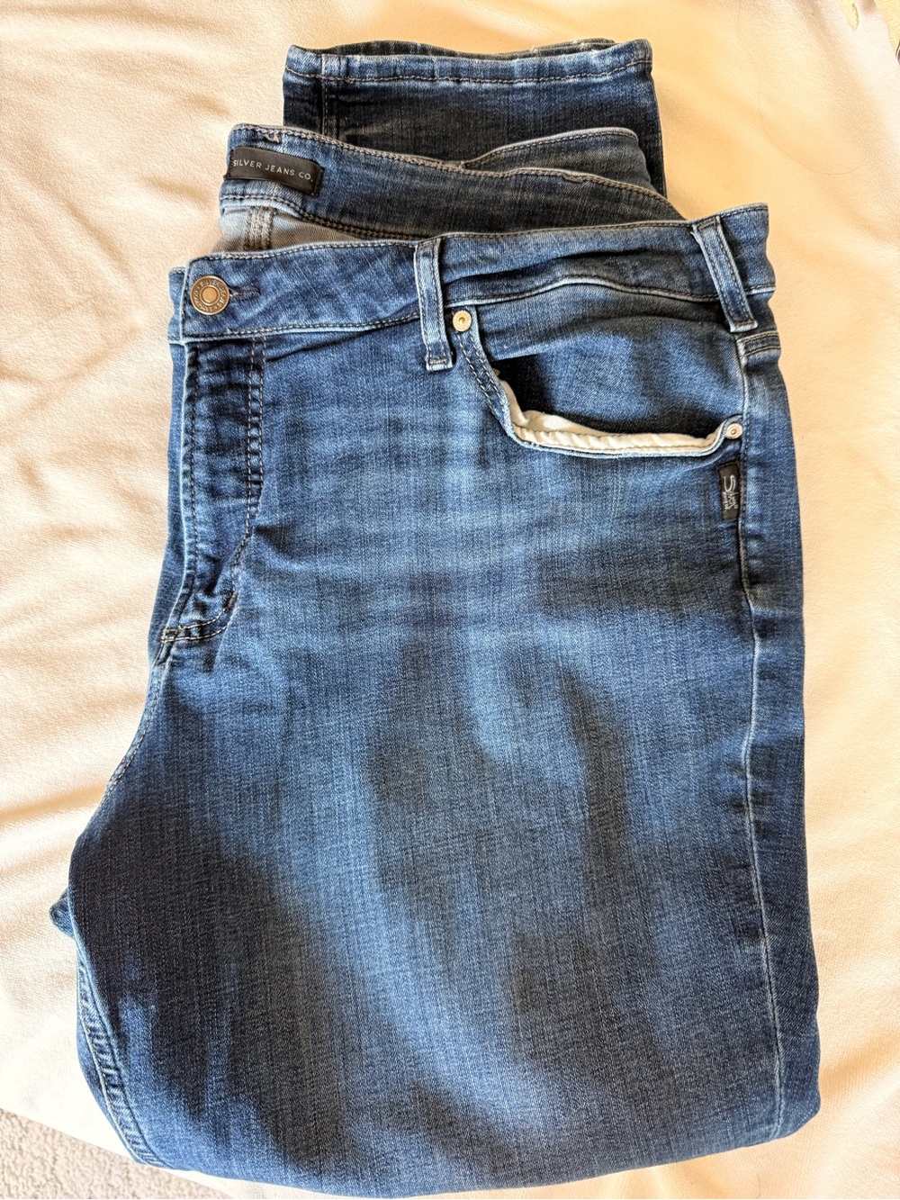 Silver Jeans Women's Blue Denim Jeans